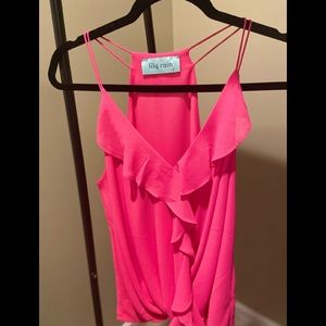 Lily Rain Hot Pink Cami size Medium